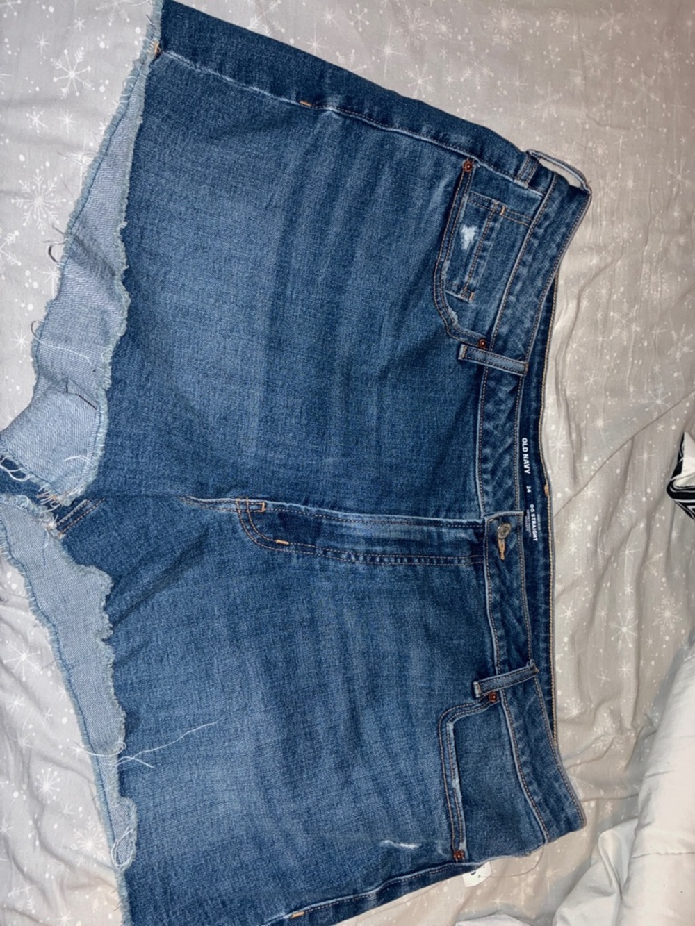 Old Navy High-Rise Straight Denim Shorts